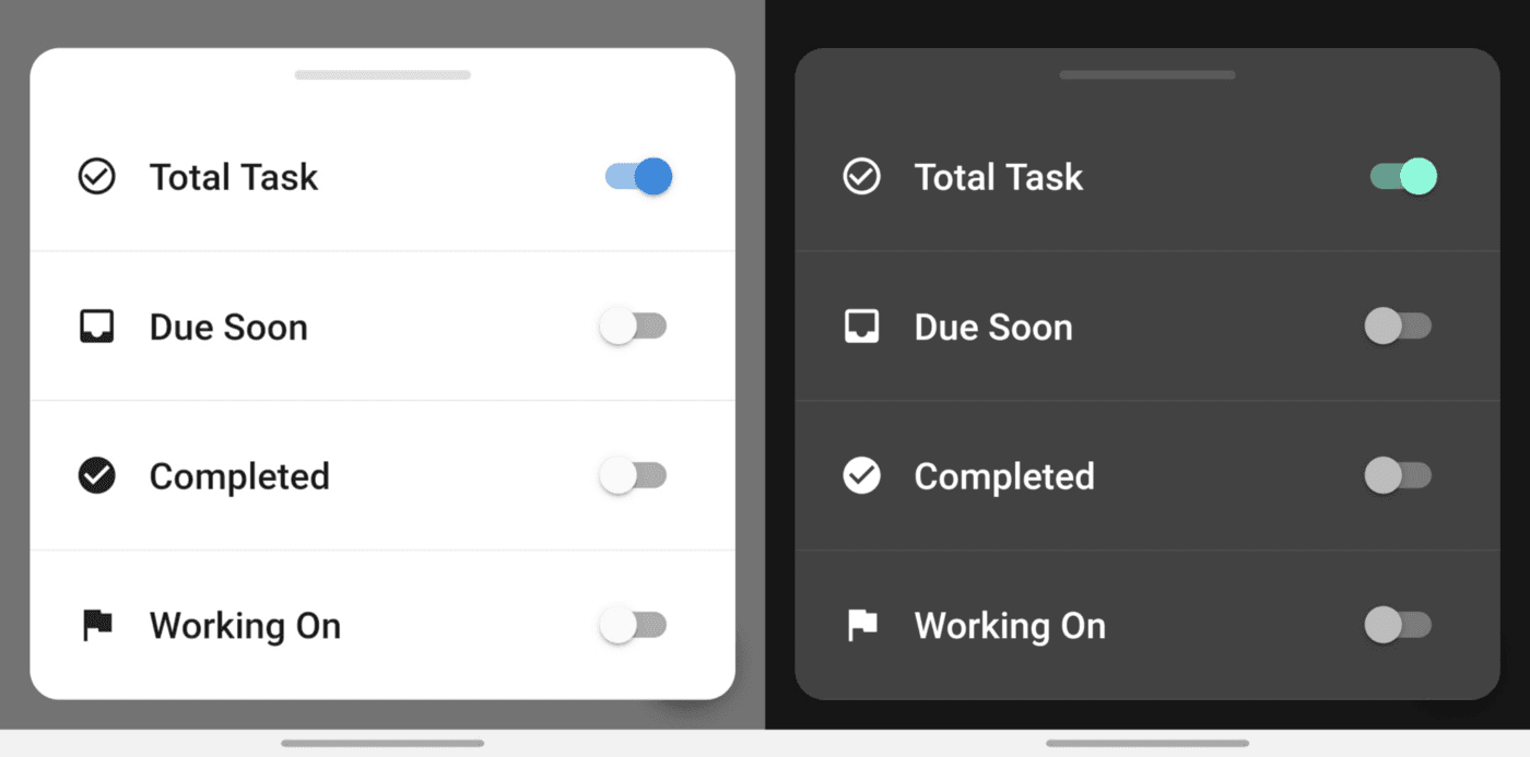 Flutter: Custom Bottom Sheet Modal